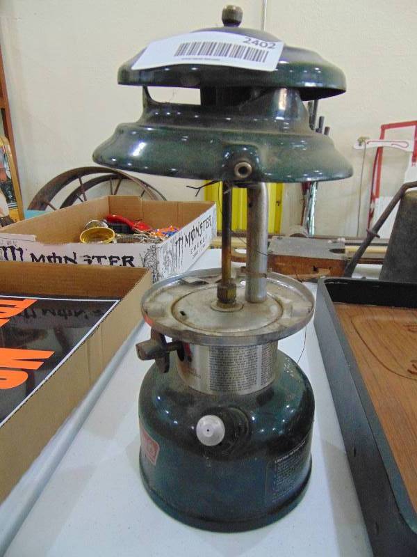 lot 2402 image: Coleman Lamp