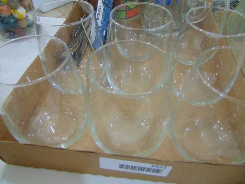 lot 2422 image: Glass Cups, etc.