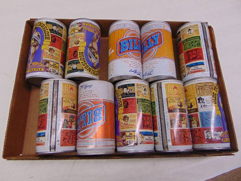lot 2233 image: Collector Cans