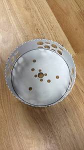 lot 160 image: Circular Saw Blade with Perforated Rim and Center Arbor Hole - Retail $60
