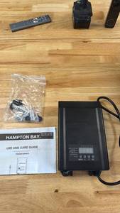 lot 168 image: Hampton Bay SL-200-12A Outdoor Transformer with Timer and Photocell - Retail $100