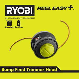 RYOBI AC053N1BFH Reel Easy+ Bump Feed String Head with Speed Winder - Retail: $33