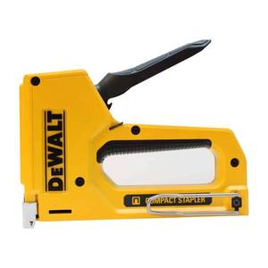 lot 114 image: DEWALT DWHTTR130LH Staple Gun Manual Heavy Duty Narrow Crwn - Retail $25