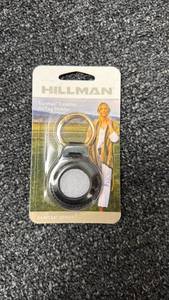 lot 117 image: Hillman 5040533 Sanitas Leather Keychain  Assorted Black & Brown - Retail $21