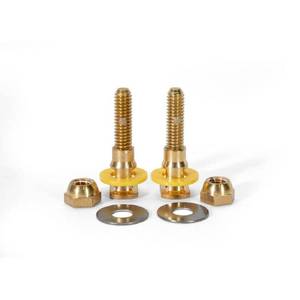 lot 118 image: Fluidmaster Set Fast Toilet Bolts 7110A-003-P5 - Retail $10