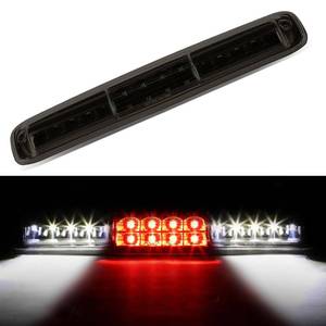 lot 2464 image: Cxdar Third 3rd Brake Light, LED High Mount Stop Light for 1999-2007 Chevy Silverado GMC Sierra 1500 2500 3500 HD Classic, Rear Center Cab Roof Tail Cargo Lamp, Smoke Lens - Retail $22