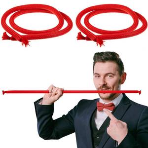 lot 2469 image: Rotatingpals 2 Pcs Magic Trick Rope Magic Tricks Stiff Rope - Retail $12