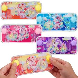 lot 2471 image: Chalyna 4 Pcs Handheld Water Ring Games 80s 90s Style Toy,Cartoon Style - Retail $12