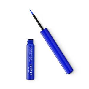 lot 2477 image: Kiko Milano Super Colour Waterproof Eyeliner, 06 Blue - Retail $14