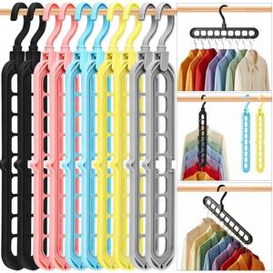 lot 2534 image: Closet Organizers and Storage,College Dorm Room Essentials Magic Hangers - Retail $26