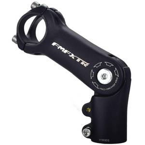 lot 2549 image: UPANBIKE Bike Stem Riser Adapter Adjustable 090 Degree Length 110mm Bicycel Stem Extender For 25.4mm Handlebar Mountain Bicycle Road Bike BMX - Retail $23