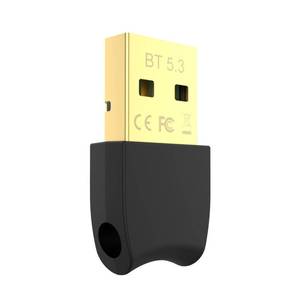 lot 2576 image: Bluetooth 5.3 USB Adapter for Desktop PC, Plug & Play Mini Dongle Receiver & Transmitter, Compatible with Laptop, Headphones, Keyboard, Mouse, Speakers, Printer, Windows 11108.1 - Retail $5