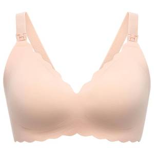 lot 2593 image: Momcozy Nursing Bras for Breastfeeding, Jelly Strip Support Maternity Bra 3XL - Retail $40