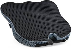 lot 2595 image: Wedge Car Seat Cushion for Driving for Better Visibility & Sciatica Relief - Retail $35