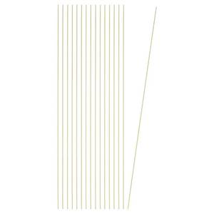 lot 2612 image: PATIKIL 16 Pcs Round Brass Rods, 1mm Dia. 32cm  12.6 Inch Length H59 Brass Bar Solid Metal Rods for DIY Crafting Jewelry Plating Repairing Science Class, Brassy - Retail $8