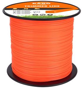 lot 2635 image: KAKO 105 Trimmer Line, Weed Eater String .105, Weed Wacker String .105, Square String Trimmer Line .105 Inch-1038 Ft-5 Lb, Commercial Nylon Trimmer String.105 Fits Most String Trimmers(Square) - Retail $36