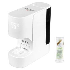 lot 2697 image: Hot Face Towel Dispenser, Mini Hot Facial Towel Warmer for SPA, AZ GOGO Hot Face Towel Heater Machine with Smart Voice Alerts, 55°C(131°F) Constant Temp, 5-Second Fast Heating, 20 Compressed Towels - Retail $90