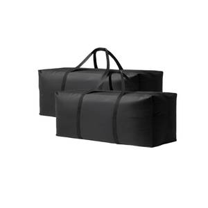 lot 2718 image: Waterproof Patio Cushion Storage Bag - 68x20x30 Inch Heavy Duty Oxford Outdoor Cushion Storage Bag, Dustproof & UV Protection for Garden Use, with Upgraded Fabric & Reinforced Zipper, 2 Pack - Retail $48