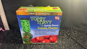 lot 3 image: Topsy Turvy Upside Down Tomato Planter New & Improved
