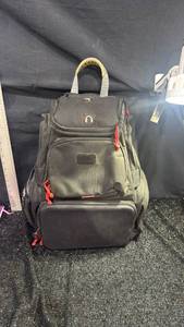 lot 23 image: Audio-Technica Backpack with Headphone Badge Black Red Accents
