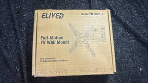 lot 26 image: ELIVED Full-Motion TV Wall Mount Model YD1003-A