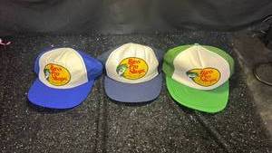 lot 28 image: Bass Pro 3-Pack Baseball Caps Blue Gray Green