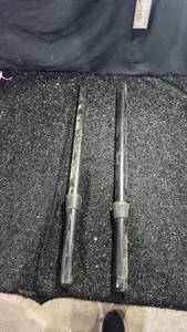 lot 31 image: 2 wooden batons