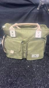 lot 91 image: Hafmall Canvas Tote Bag with Pockets and Handles