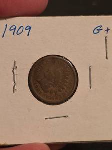 lot 143 image: 1909 Indian head penny