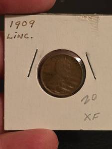 lot 145 image: 1909 Lincoln penny