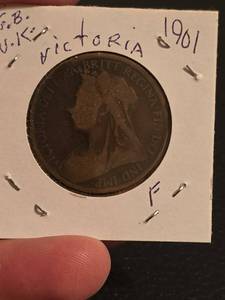lot 174 image: 1901 Great Britain  Victoria  coin