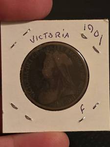 lot 176 image: 1901 Great Britain Victoria coin