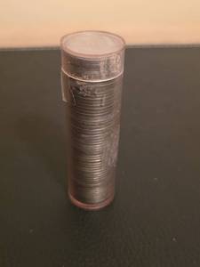 lot 190 image: Tube of 1943 and 1944 steel pennies