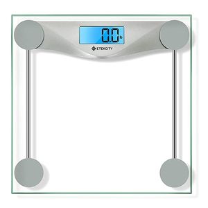 lot 39117 image: Scale for Weight  400lb Capacity Bathroom Scale with LCD Display. - Retail $20