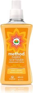 lot 39122 image: method Fabric Softener, Ginger Mango, 53.5 Ounces, 45 Loads - Retail $7