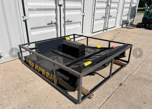 lot 104 image: Mower King SSRC Skid Steer Brush Cutter 72 inch