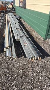 lot 262 image: Lot of Steel Structural Tubing and Channel Stock