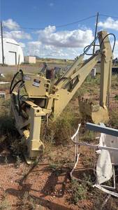 lot 411 image: Massey Ferguson Industrial Division Backhoe Model 220