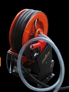 lot 779 image: Diesel Fuel Transfer Pump 49 ft Hose Reel