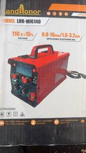 lot 787 image: andHonor LHR-MIG140 3 in 1 Welding Machine 110V