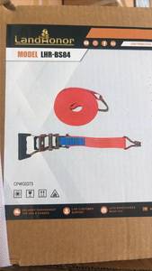 lot 810 image: LandHonor Ratchet Tie Down LHR-BS84 12 Pieces