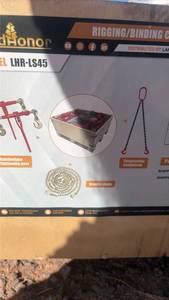 lot 826 image: LandHonor LHR-LS45 Rigging Binding Chain Suspension Equipment Kit