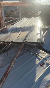 lot 294 image: 12 ft Corrugated Metal Roofing Panels Lot of 15