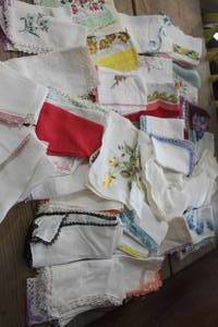 lot 4590 image: Vintage Hankies