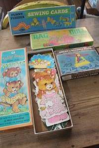 lot 4658 image: IOB Whitman Paper Dolls, Sewing Cards & More