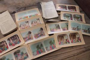 lot 4685 image: IOB Religious Stereoscope Cards