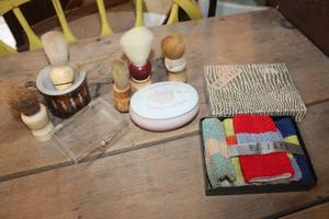 lot 4734 image: Vintage Shave Brushes and More