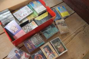 lot 4760 image: Box of Cassette Tapes