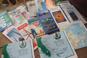 lot 4767 image: Vintage Road Maps and More