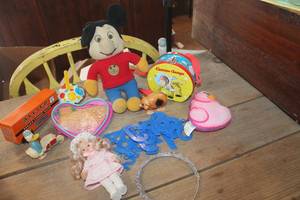 lot 4795 image: Vintage Mickey Mouse and Misc. Toys